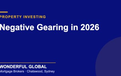 Negative Gearing in 2026: What Sydney Property Investors Need to Know